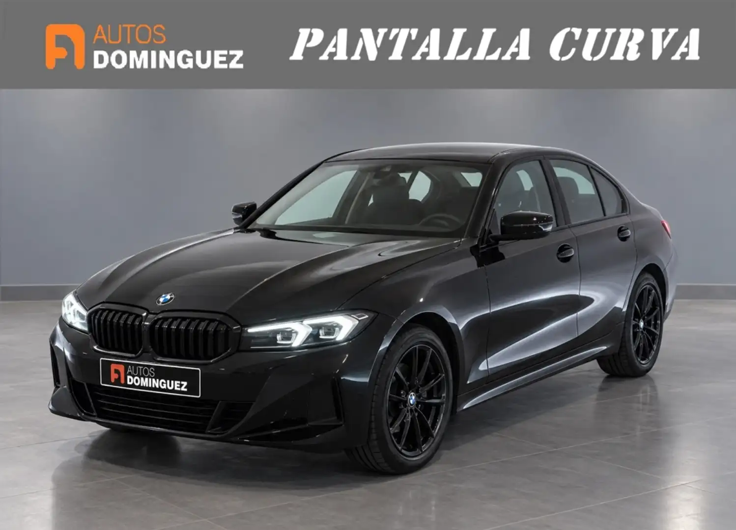 BMW 318 318dA Negro - 1