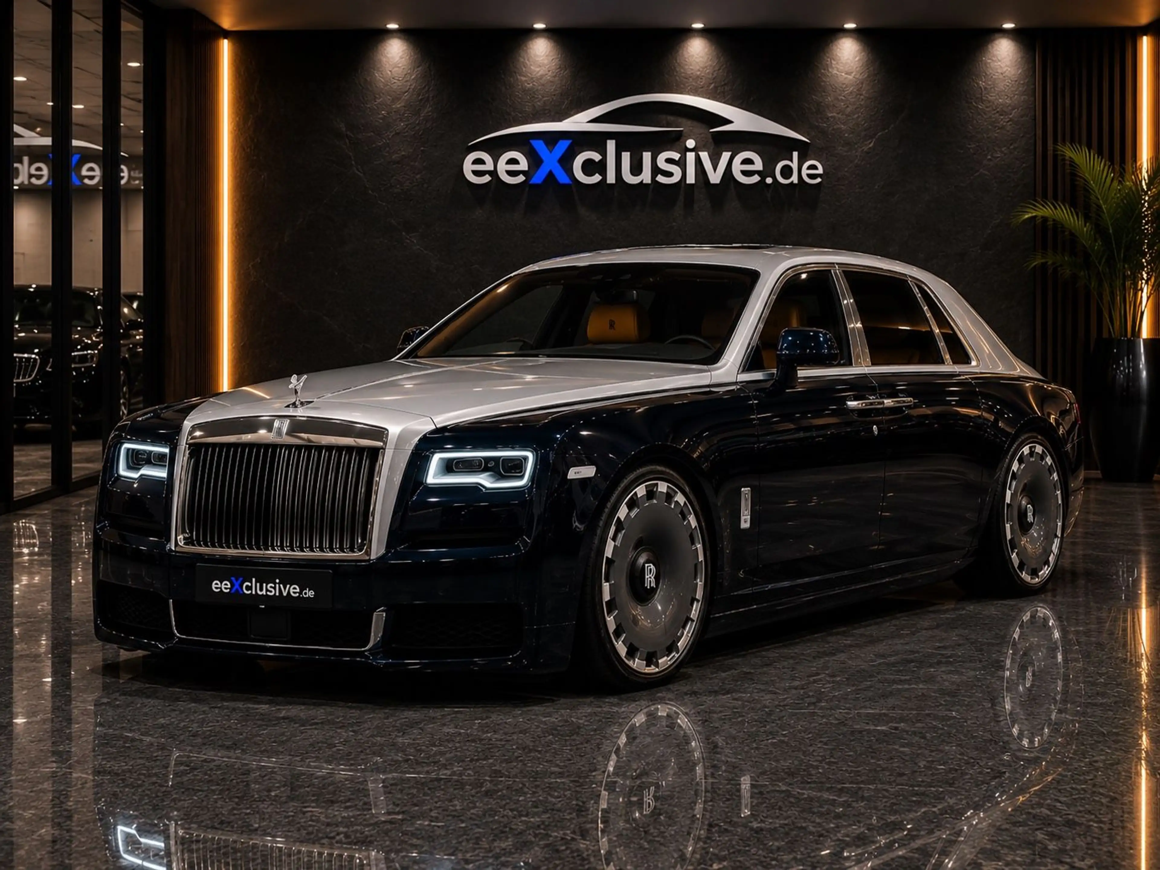 Rolls-Royce Ghost II Exclusiv 24-Zoll Starlighter LED HeadUp