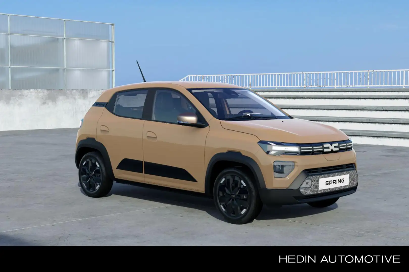 Dacia Spring Extreme 65 26.8 kWh / DC lader / Navigatie / Camer Beige - 1