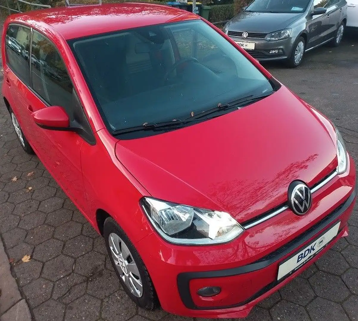 Volkswagen up! 1,0 MPi Klima SHZ Tempo PDC + Kamera BC e.Sp Rood - 1
