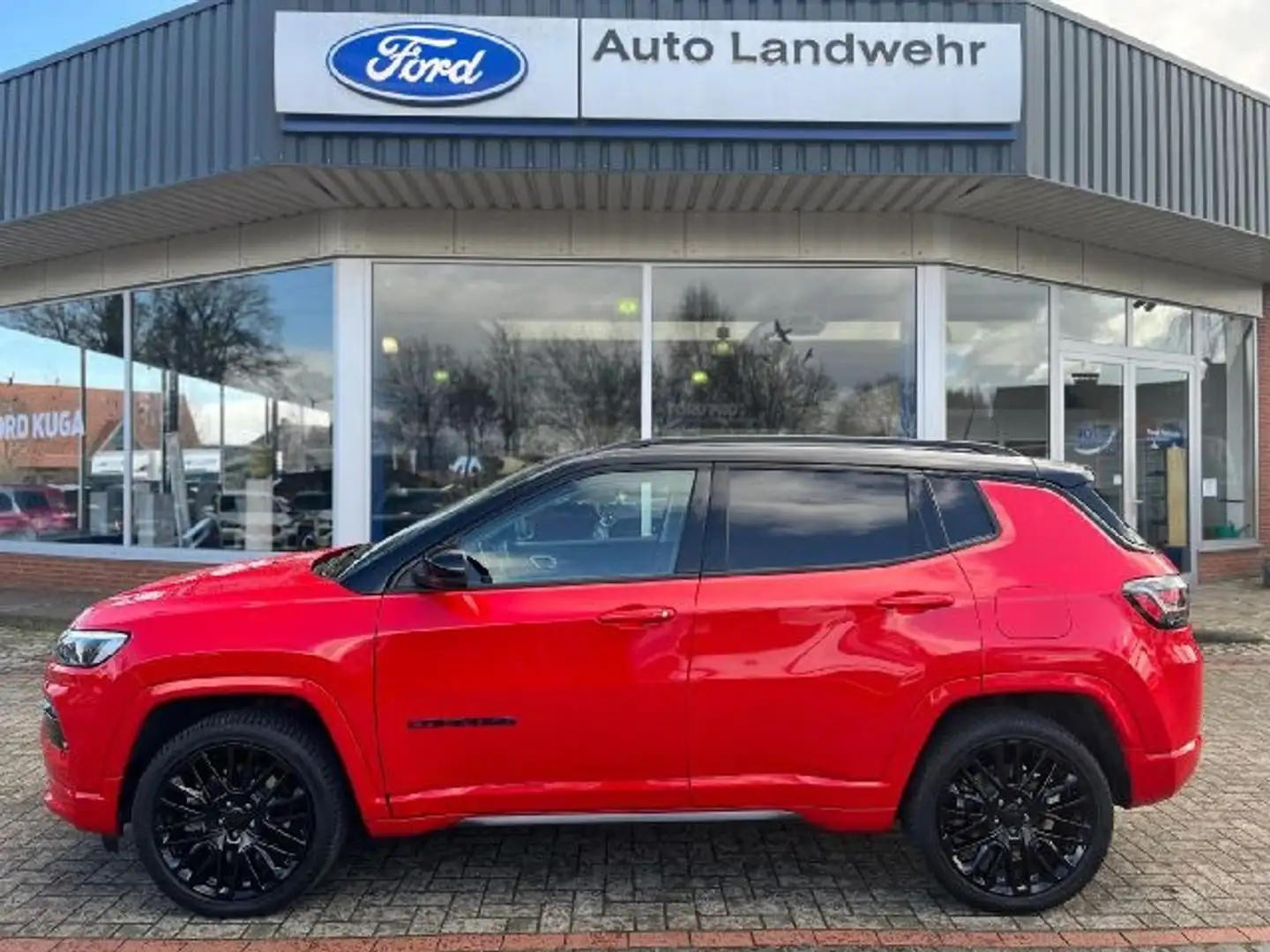 Jeep Compass 1.3 S Plug-In Hybrid 4WD El. Panodach Navi Leder S Red - 1