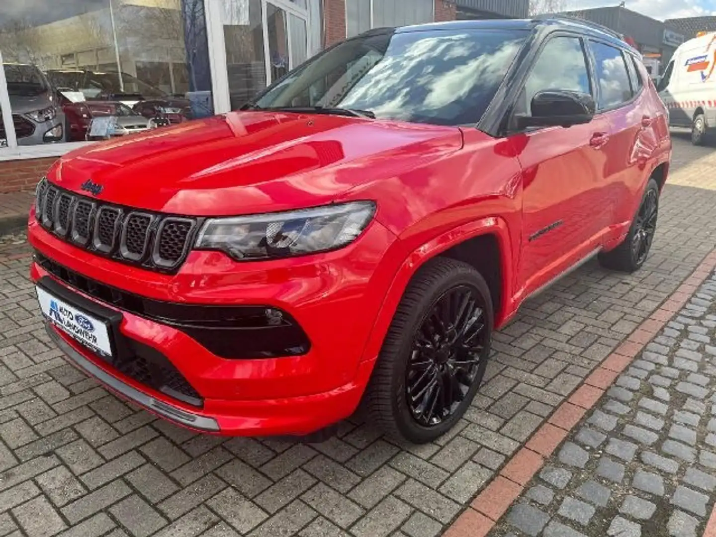 Jeep Compass 1.3 S Plug-In Hybrid 4WD 0,99% AKTION El. Panodach Rouge - 2