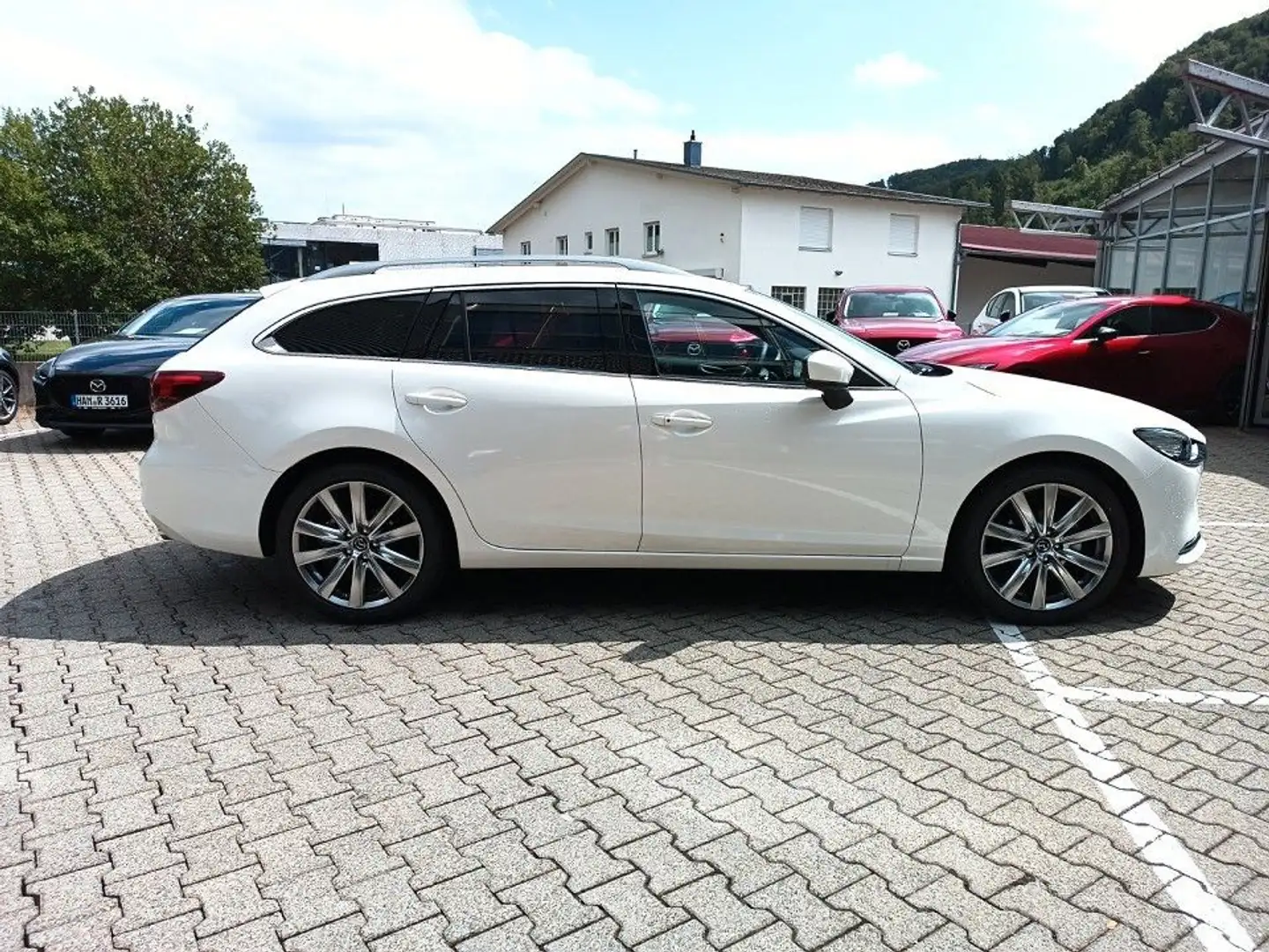 Mazda 6 Sports-Line 194ps Automatik Vollausstattung Blanc - 2