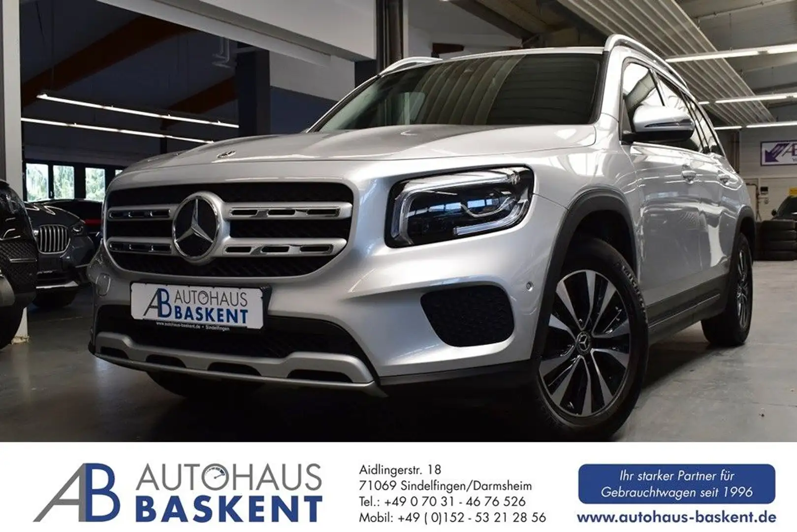 Mercedes-Benz GLB 200 d*KAMERA*LED*NAVI*T-LEDER*SHZ*PDC Silver - 1