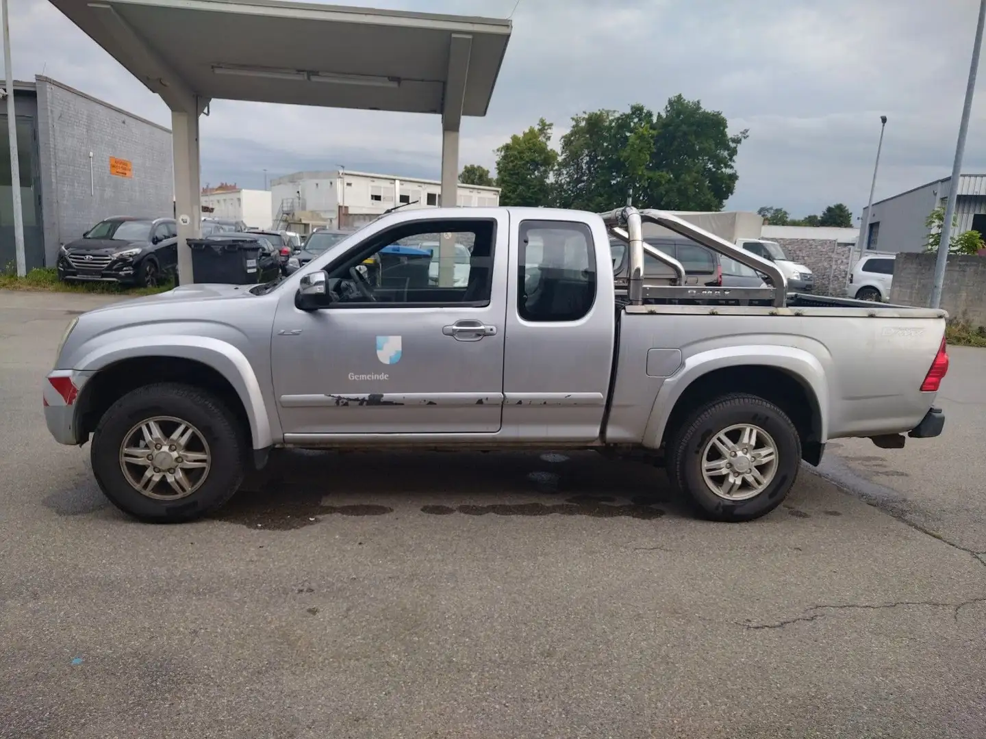 Isuzu D-Max Double Cab  4WD*KLIMA*AHK*ALU*ALWETTEREI. Stříbrná - 1