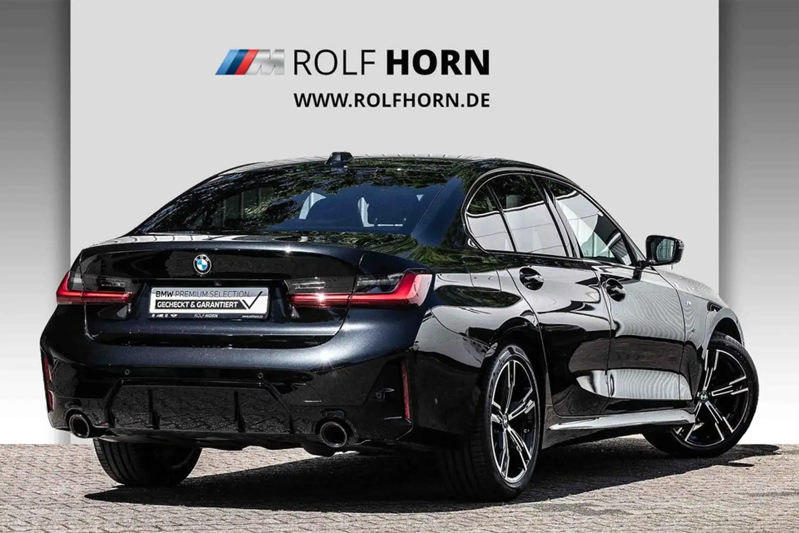 BMW 320 d M Sportpaket HiFi Navi Rfkam Klima Sitzhzg. Noir - 2