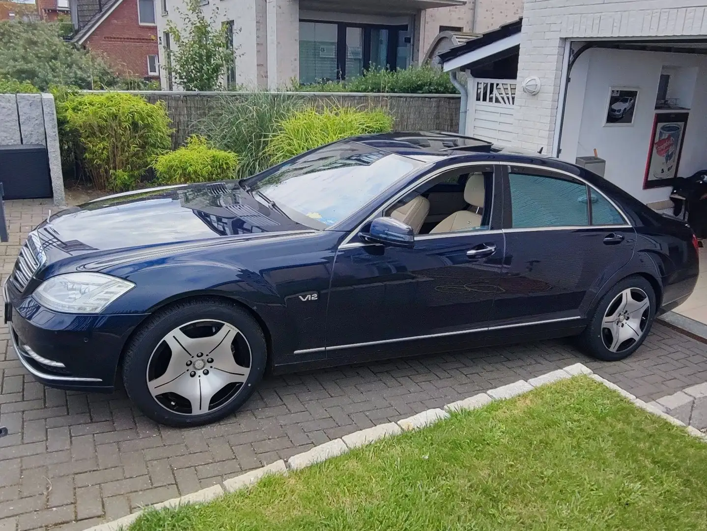 Mercedes-Benz S 600 S 600 L Manufaktur,Guard, Maybach,Leder Beige usw Modrá - 2