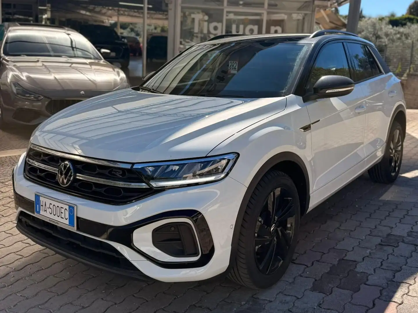 Volkswagen T-Roc T-Roc 2.0 tdi R-Line 115cv Weiß - 1