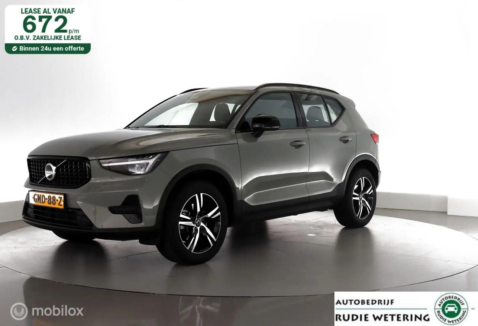 Volvo XC40 2.0 B4 Plus Dark NL-auto|trekhaak|H/K|Stoelverw.|a Groen - 1