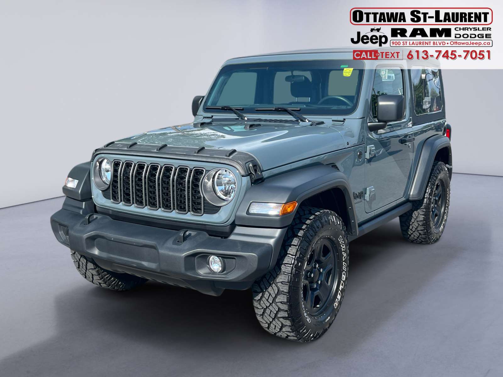 2025 Jeep Wrangler Sport 2 Door 4x4, AIR CONDITIONING, SOFT TOP, REVE