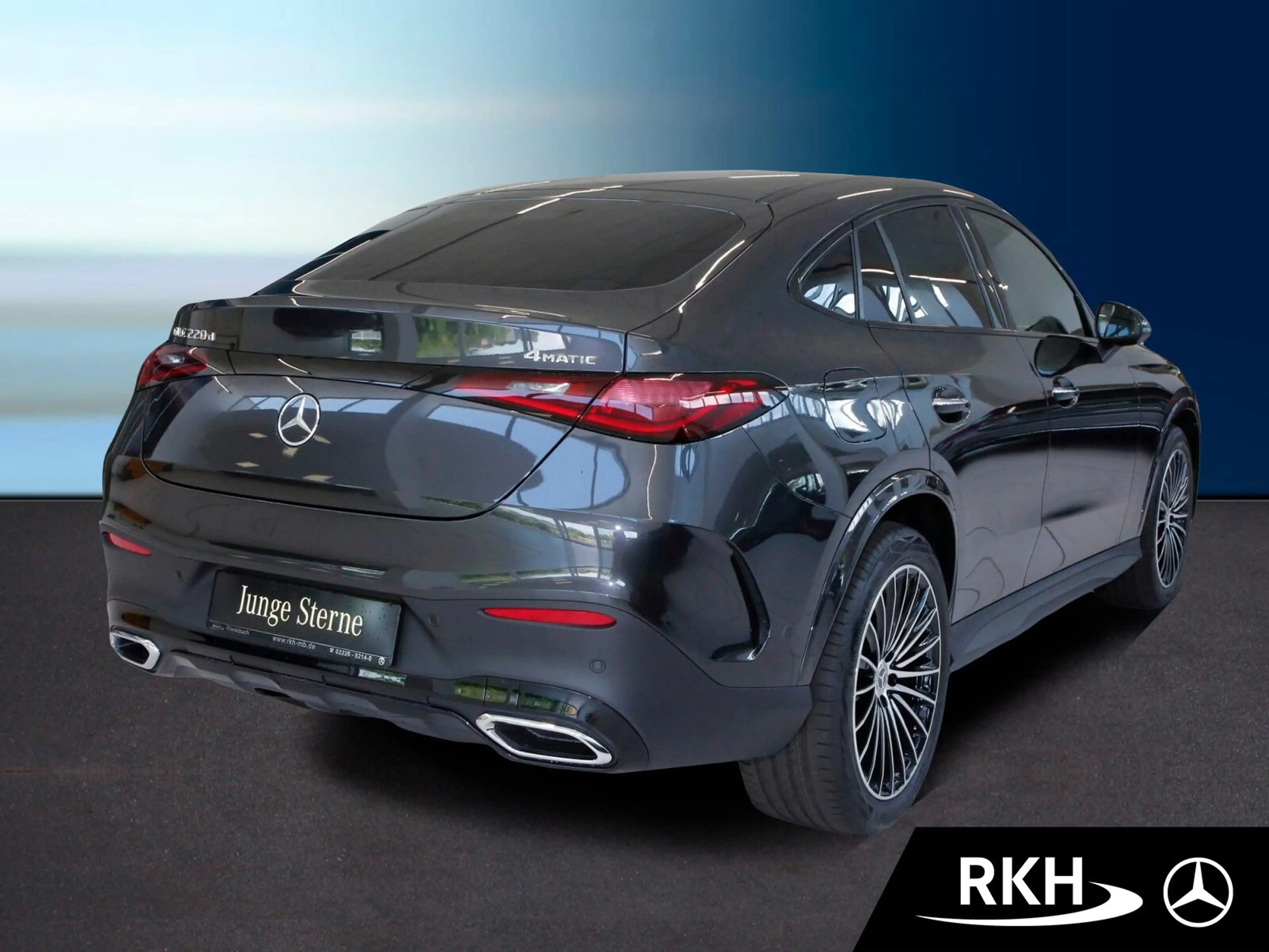 Mercedes-Benz GLC 220 GLC 220 d 4M Coupé AMG Night/Pano/360°/Distr/AHK — photo 4