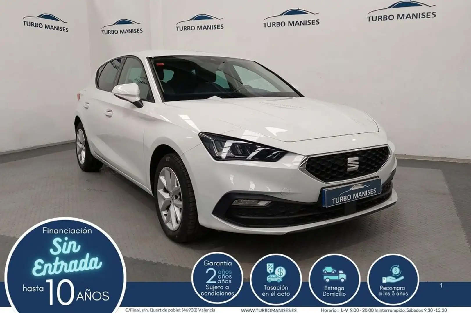 SEAT Leon 2.0TDI S&S Style 115 Blanc - 1