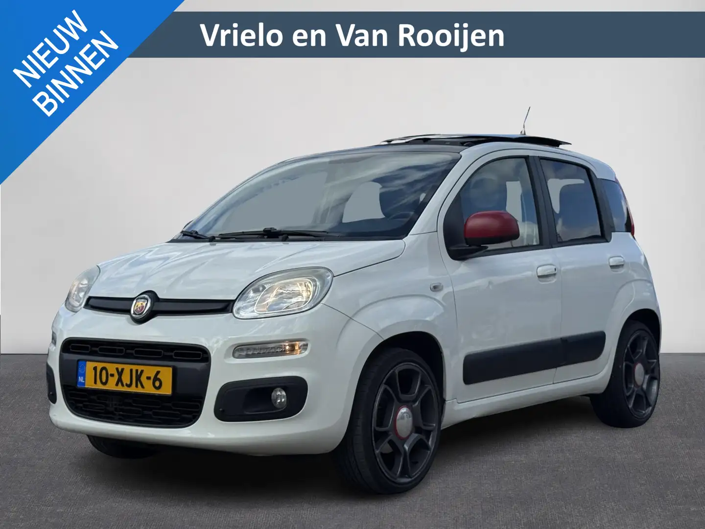 Fiat Panda 0.9 TwinAir Lounge | Pano | Clima | AUX | Elektris Wit - 1