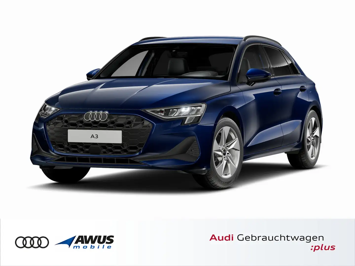 Audi A3 Sportback 30 TFSI 85116 kWPS S tronic Soundsystem, Navi, Kamera Blau - 1
