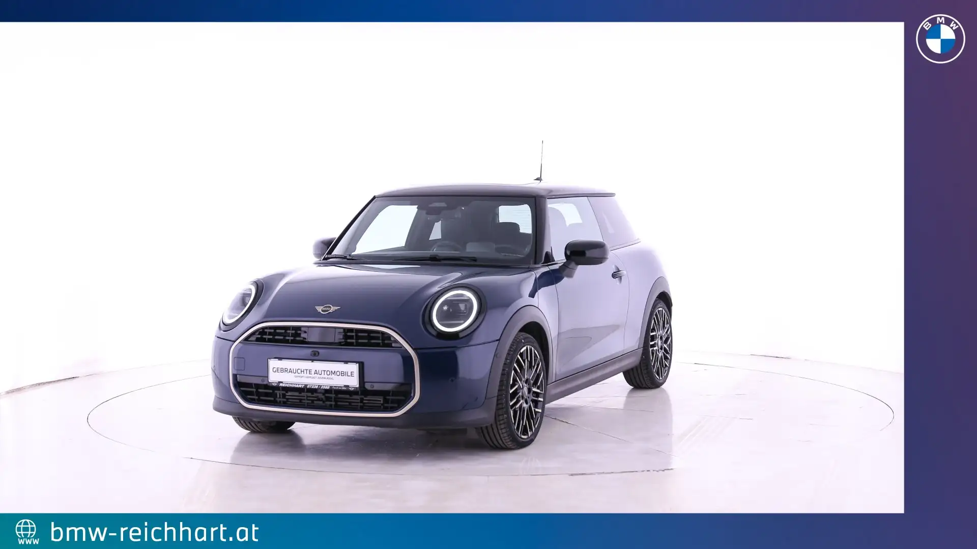 MINI Cooper C Paket L / Head-Up / Park.Ass. Plus / JCW Sportsitze / Panorama Blau - 1