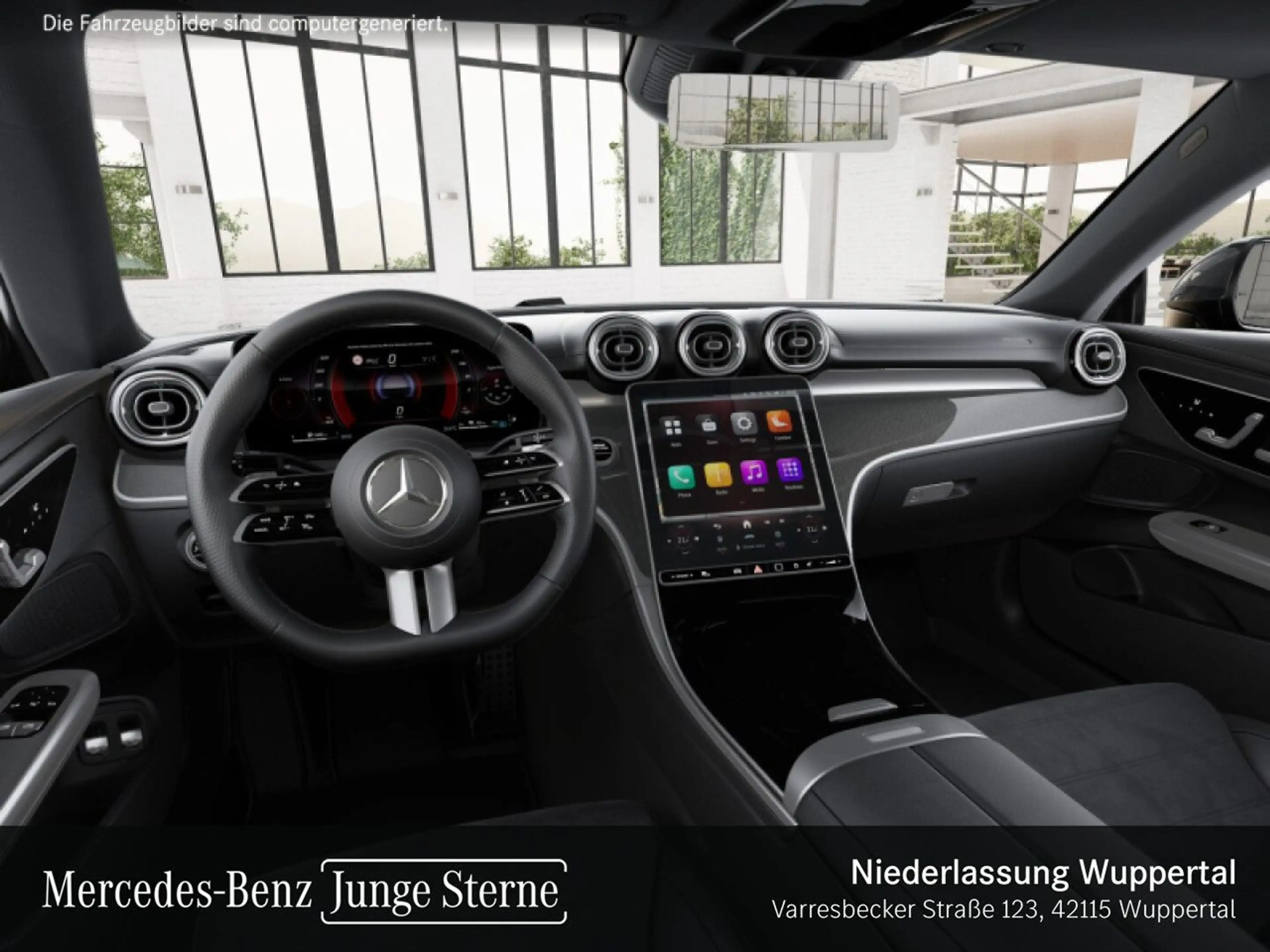 Mercedes-Benz CLE 300 e AMG+NIGHT+PANO+360+AHK+TOTW+KEYLESS+9G — photo 10