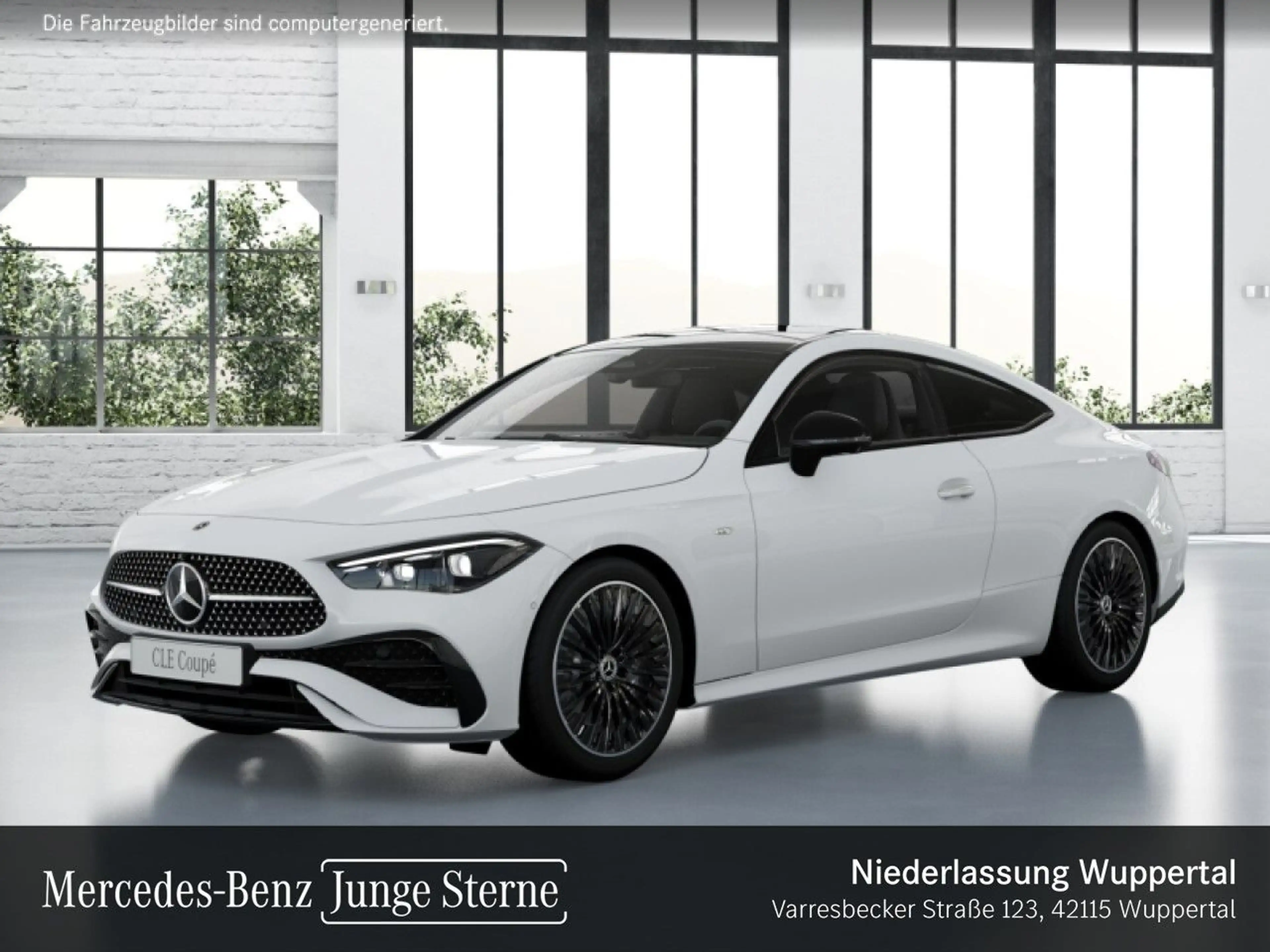 Mercedes-Benz CLE 300 e AMG+NIGHT+PANO+360+AHK+TOTW+KEYLESS+9G — photo 14