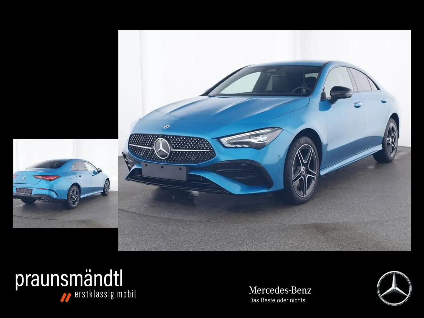 Mercedes-Benz CLA 250 e AMG Edition Night MBUX/Totw/Dist./360° Azul - 1