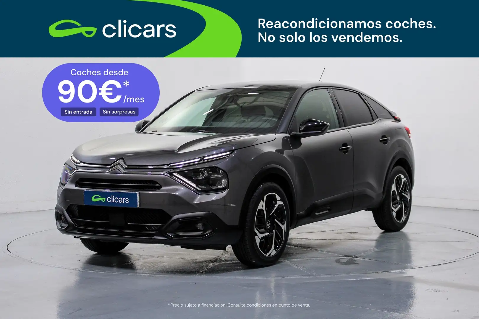 Citroen C4 1.2 PureTech Feel S&S 100 Gris - 1