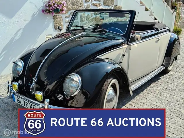 Volkswagen Beetle Cabriolet Huebmuller style | 1962 | Route 66 Aucti