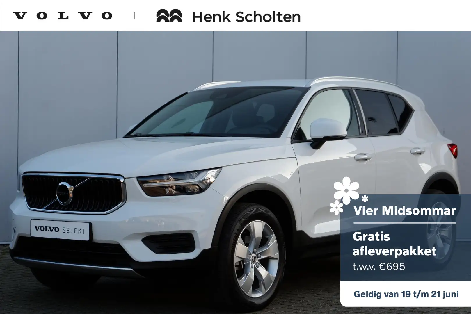 Volvo XC40 T2 Automaat Momentum Trekhaak semi elektrisch inkl Blanc - 1