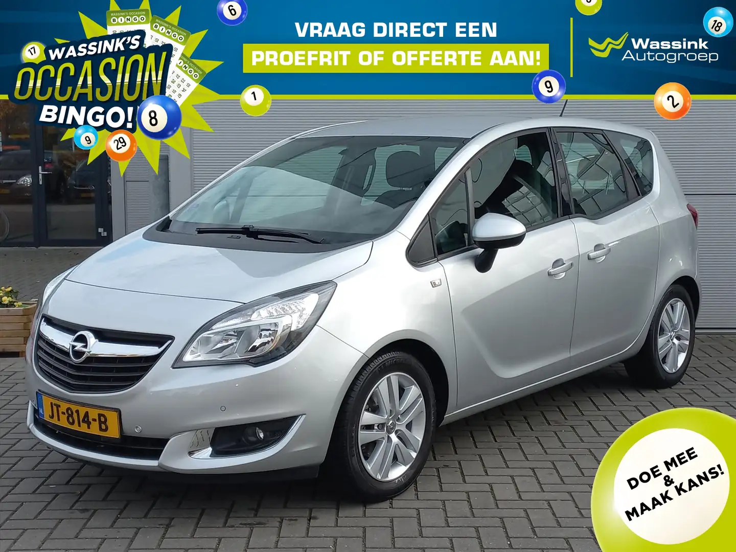 Opel Meriva 1.4T 120pk Design Edition | Climate control | Navi Grijs - 1