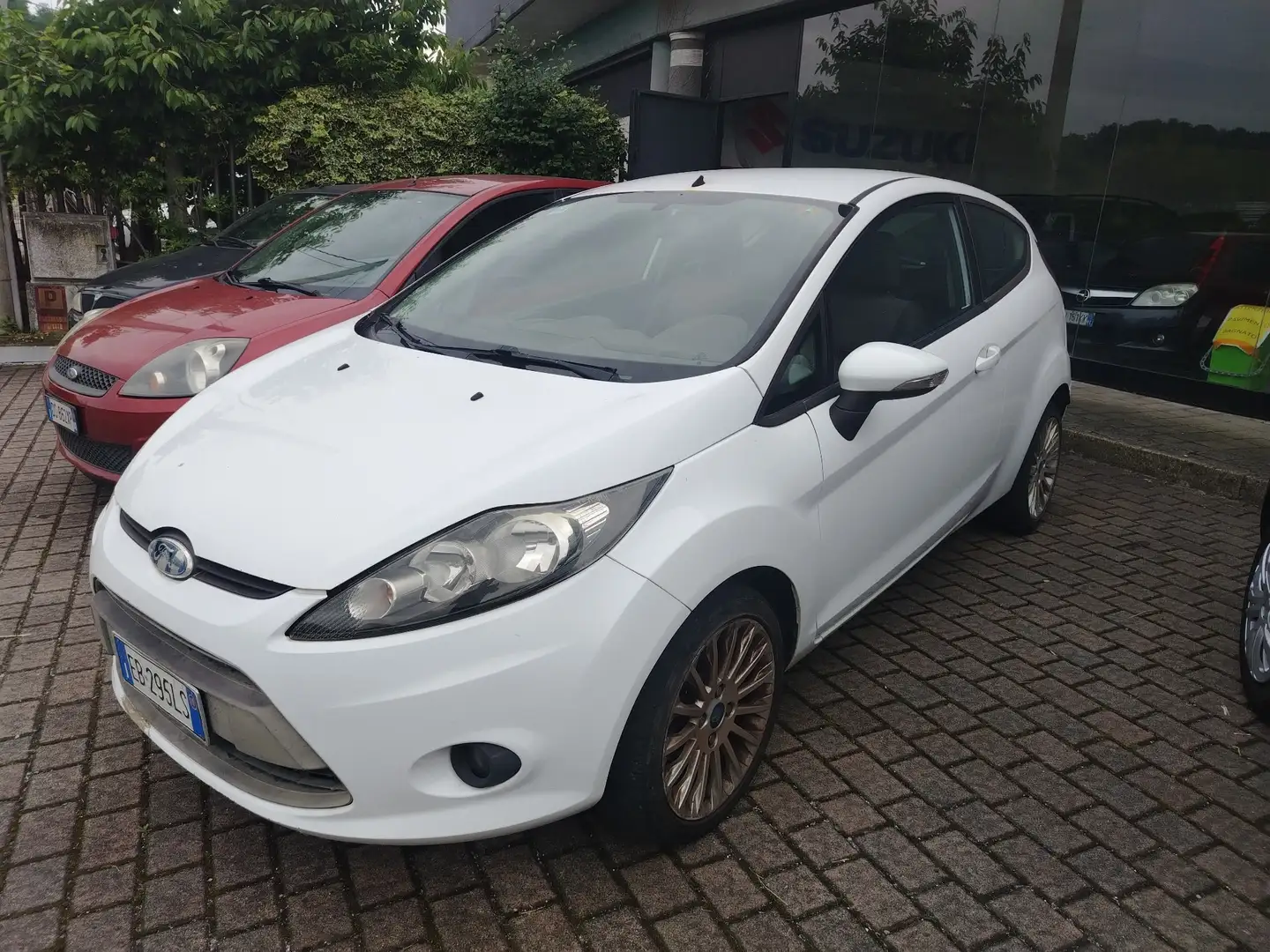 Ford Fiesta Fiesta VI 2008 3p 1.4 16v + Gpl Bianco - 1
