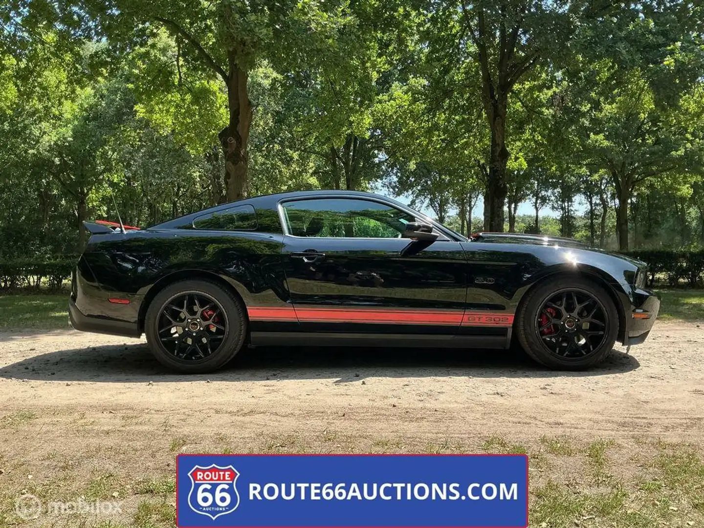 Ford Mustang GT Coupe | Route 66 Auctions Zwart - 2