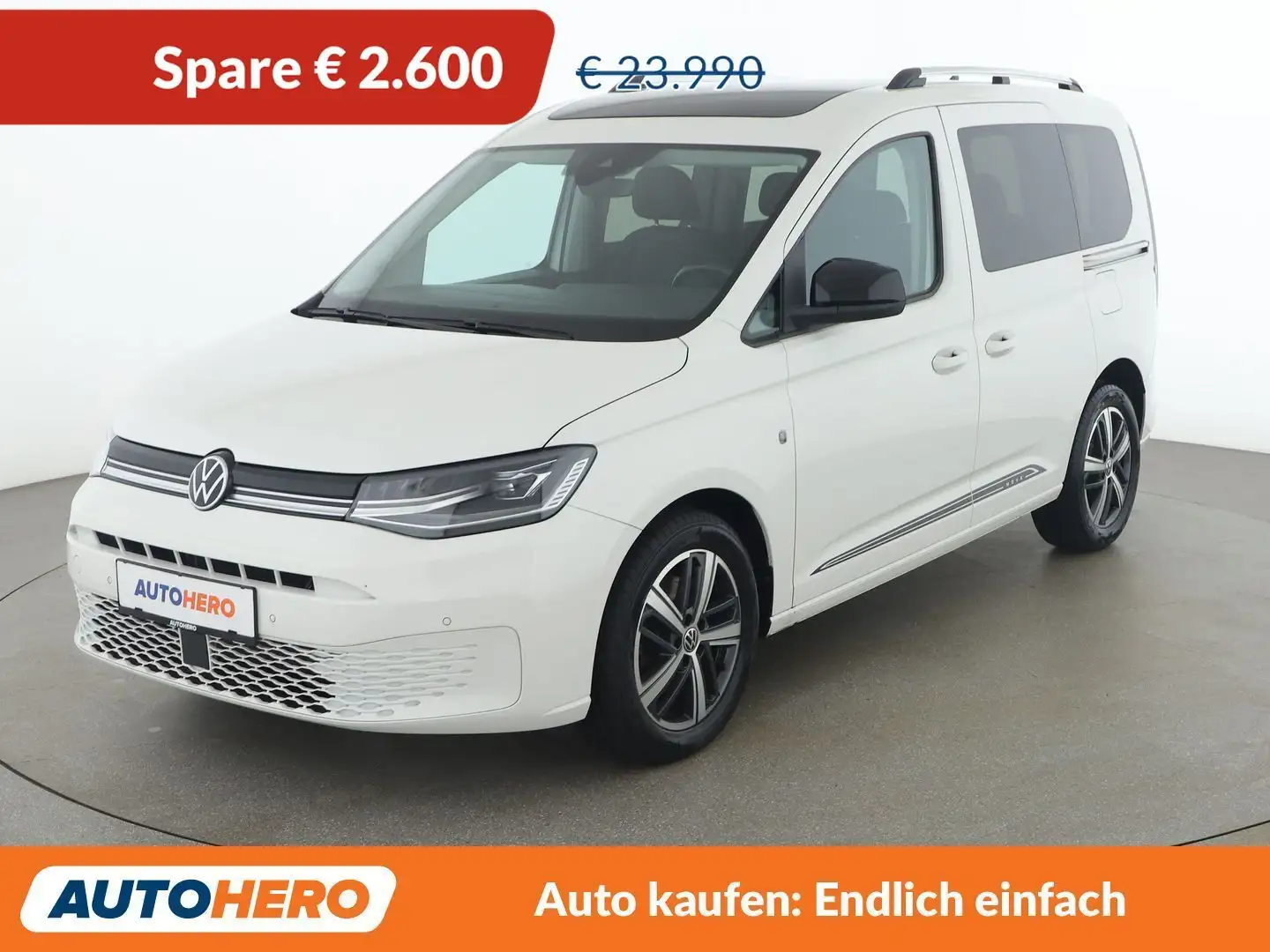 Volkswagen Caddy 2.0 TDI Move Weiß - 1