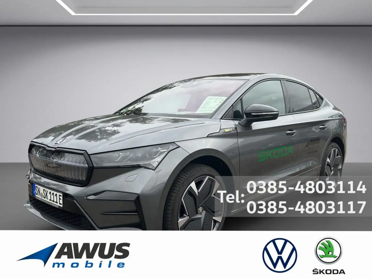 Skoda Enyaq Coupé 82kWh RS Suite Grau - 1