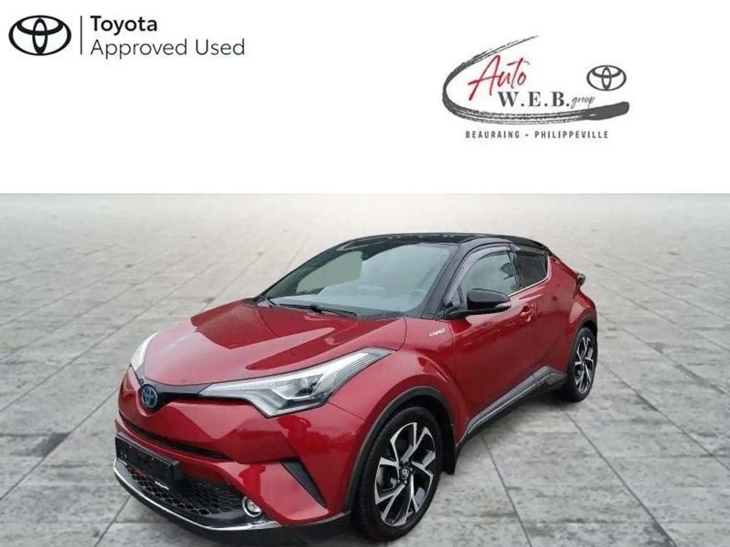 Toyota C-HR C-LUB bi-tone Rood - 1
