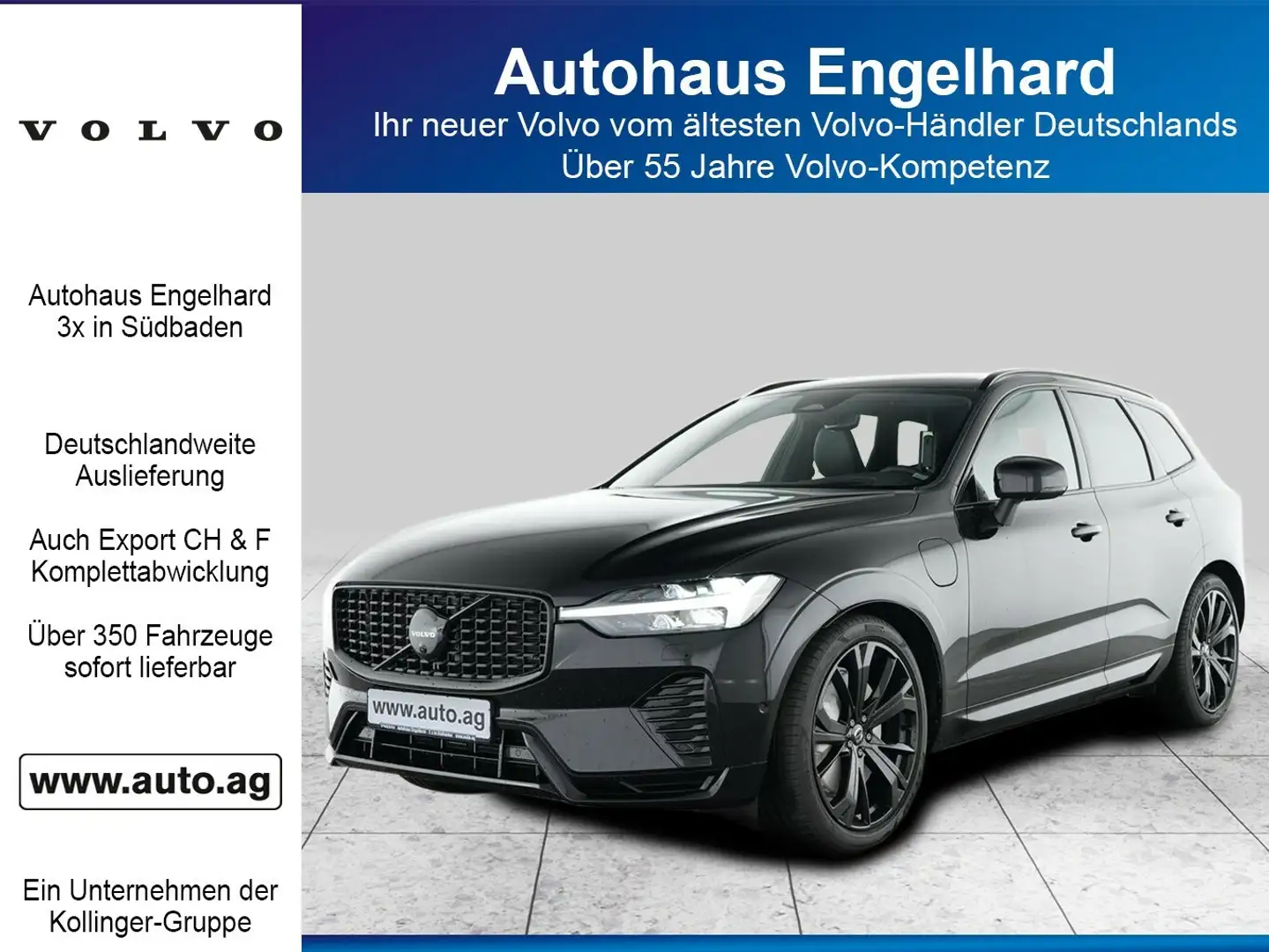 Volvo XC60 T6 PLUS BLACK EDITION AWD SELEKT Schwarz - 1
