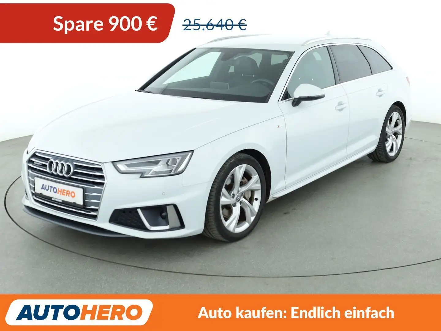 Audi A4 40 TDI quattro Sport Aut.*NAVI*LED*ACC*CAM*SHZ*PDC Weiß - 1