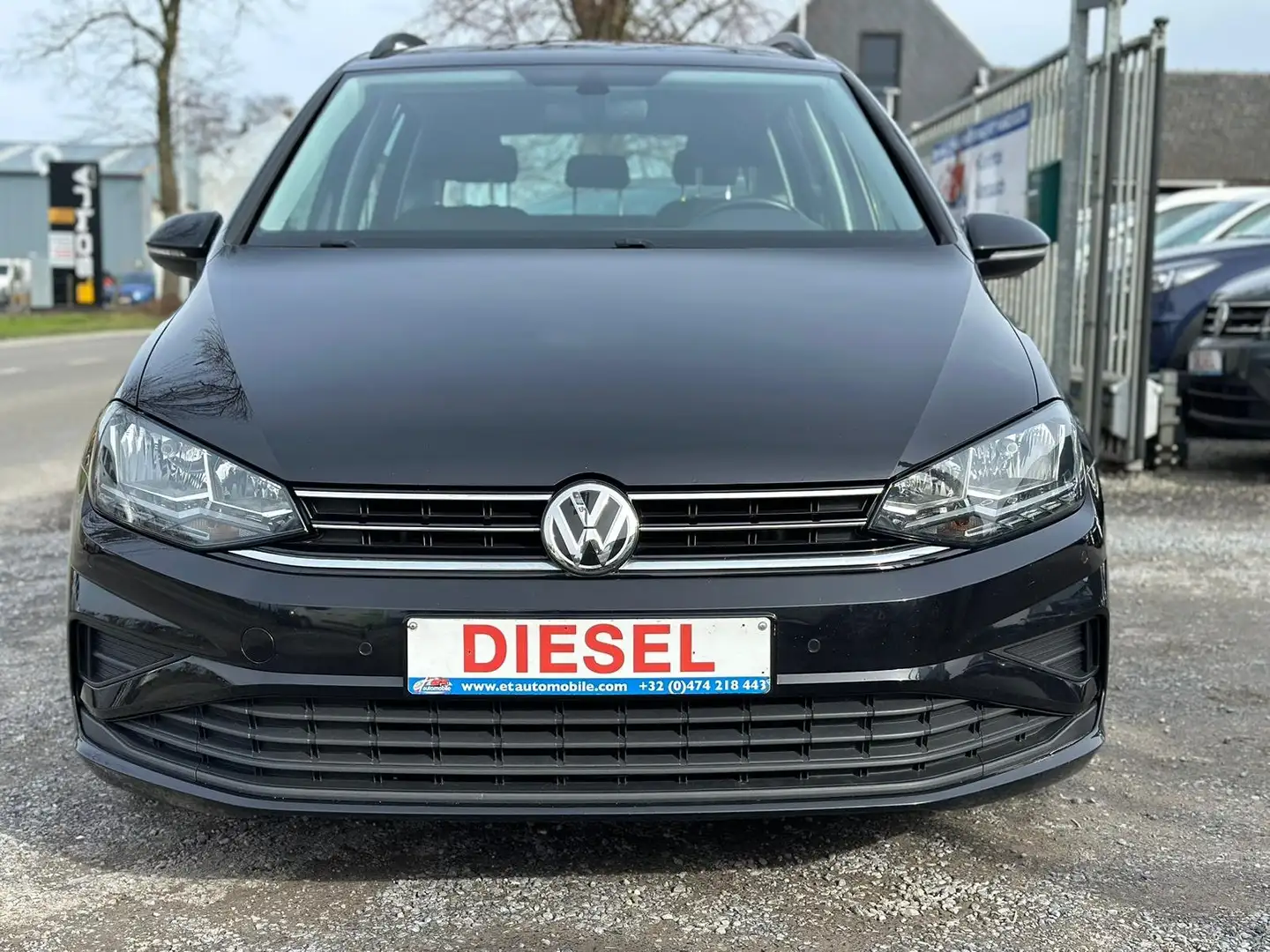 Volkswagen Golf Sportsvan 1.6 TDi *GPS*CAMERA*JA*CARNET*10000htva* Noir - 1