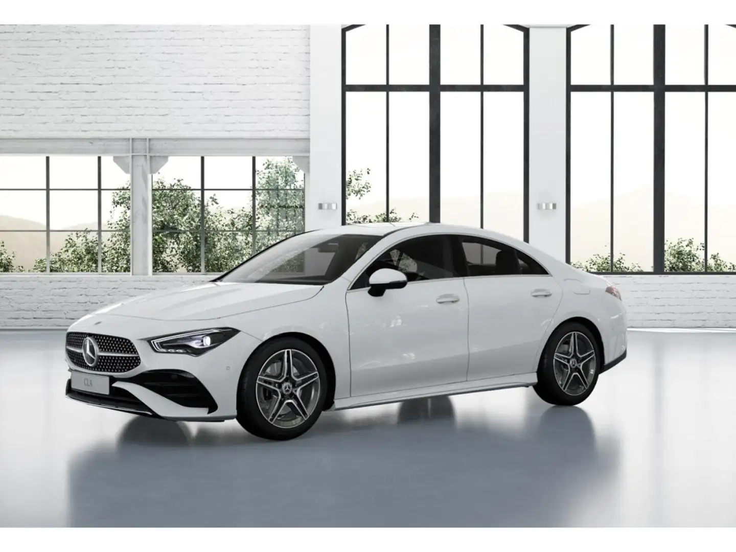 Mercedes-Benz CLA 200 Coupé AMG LenkradHz*Kamera*Sitzkomfort-P Blanc - 2
