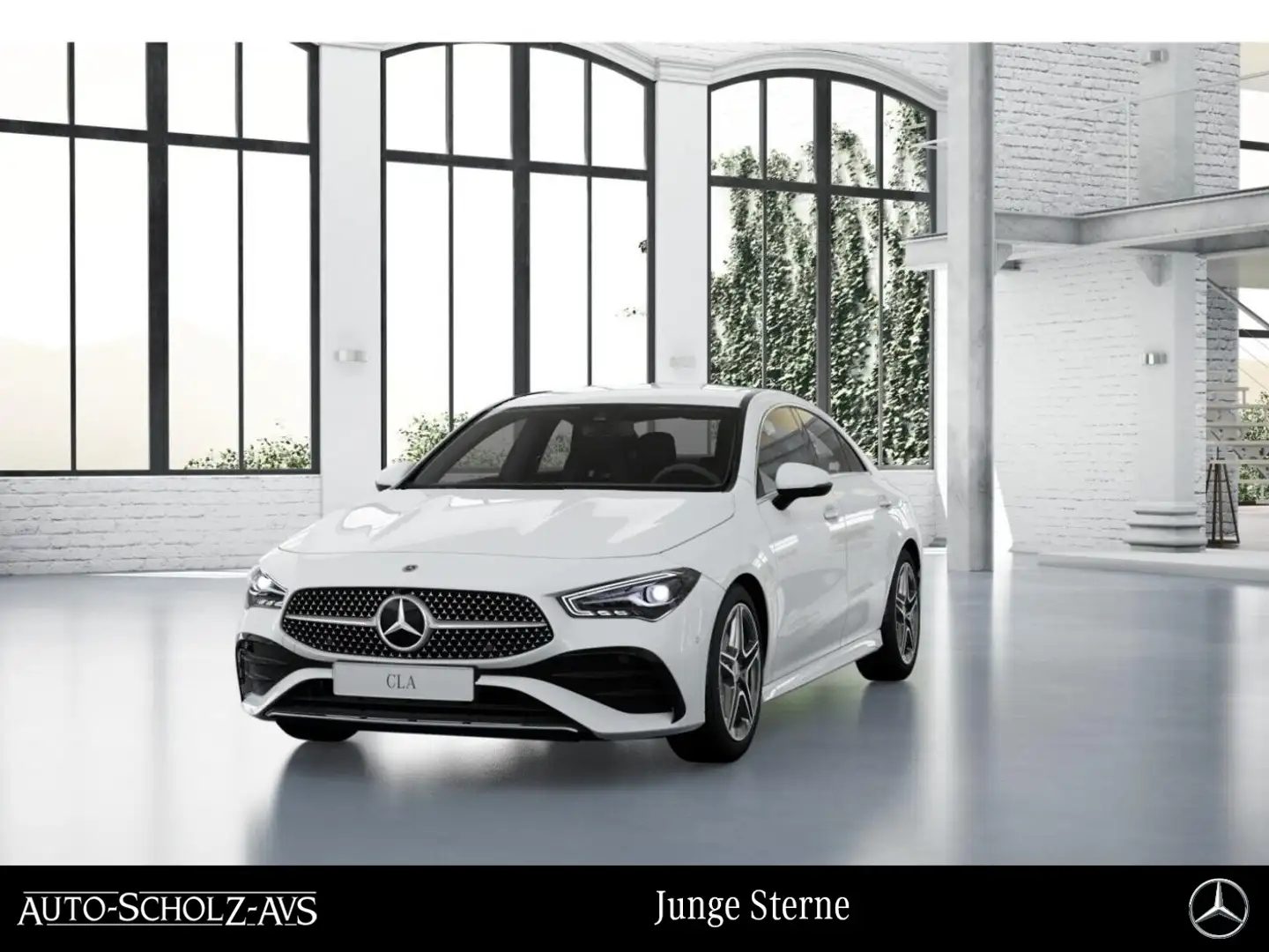 Mercedes-Benz CLA 200 Coupé AMG LenkradHz*Kamera*Sitzkomfort-P Blanc - 1