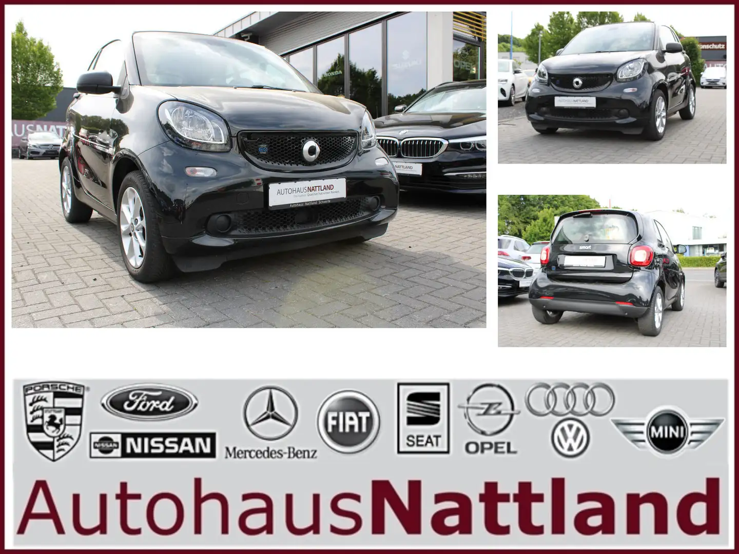 smart forTwo electric drive EQ passion Sitzh. Bluetooth Schwarz - 1