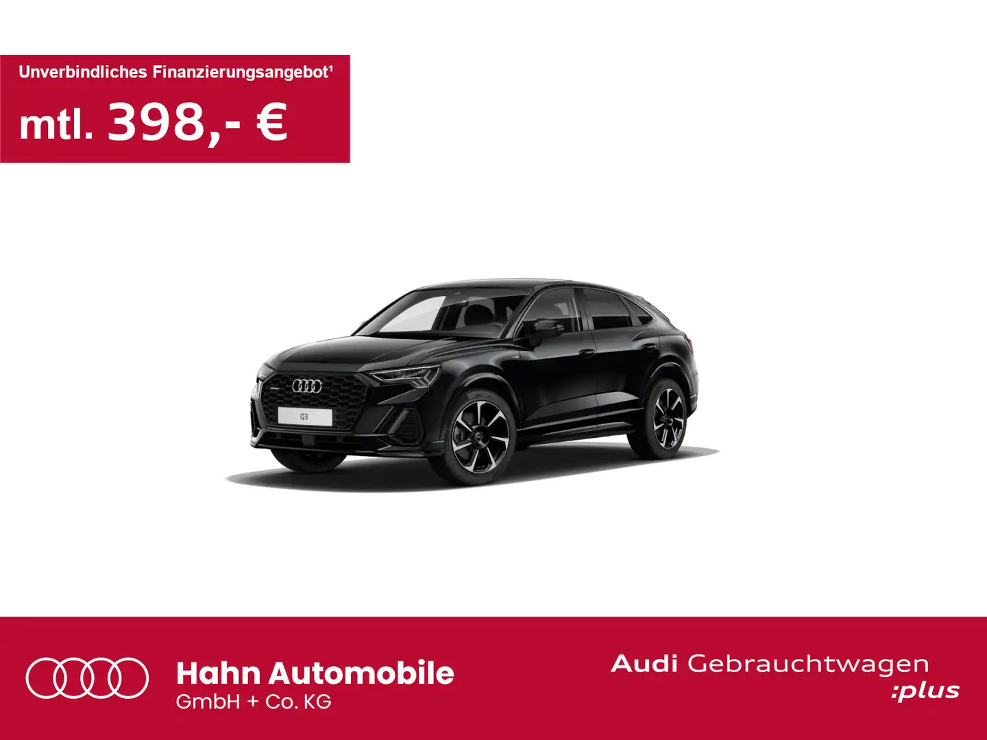 Audi Q3 45 TFSI quattro S line Matrix Stand Schwarz - 1