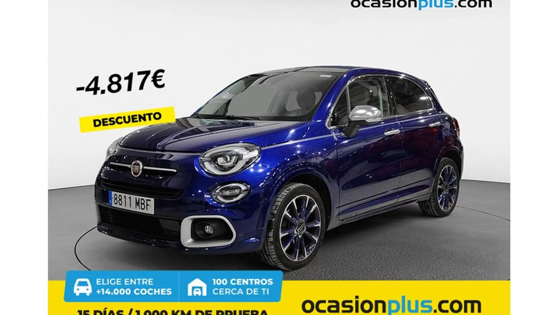 Fiat 500X 1.3 Firefly S&S Yacht Club Capri DCT 4x2 Azul - 1