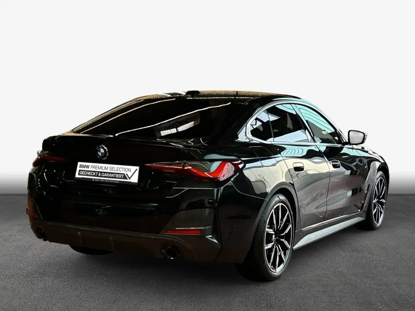 BMW 430 430i Gran Coupe, Glasdach, SHZ, Laserlicht Schwarz - 2