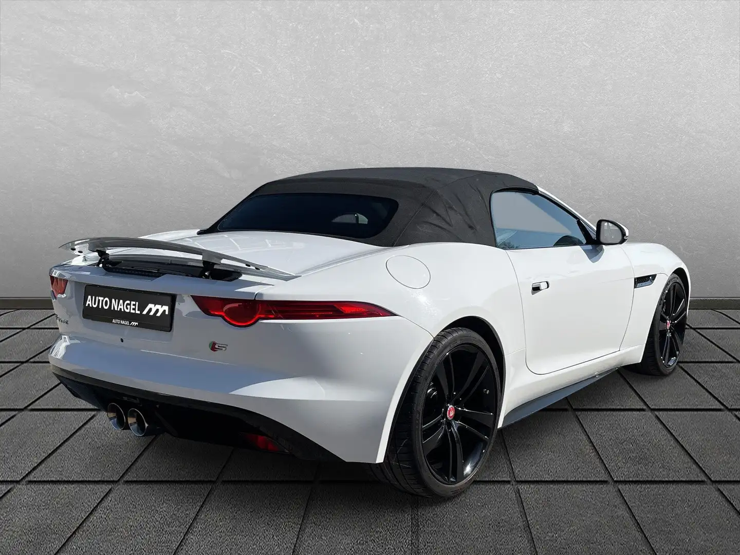 Jaguar F-Type F-Type S Cabrio 20"LederP.BlackP. Klappenauspuff Weiß - 2