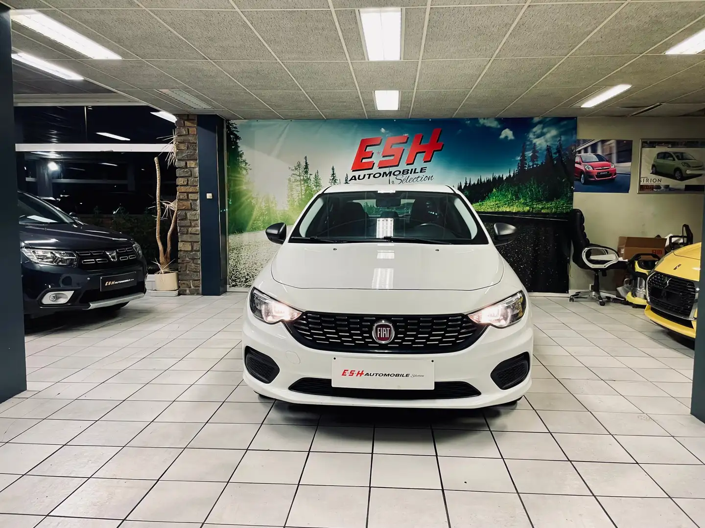 Fiat Tipo 1.4i Lounge 1er PROPR/AIRCO/ GARANTIE 12 MOIS Blanc - 2