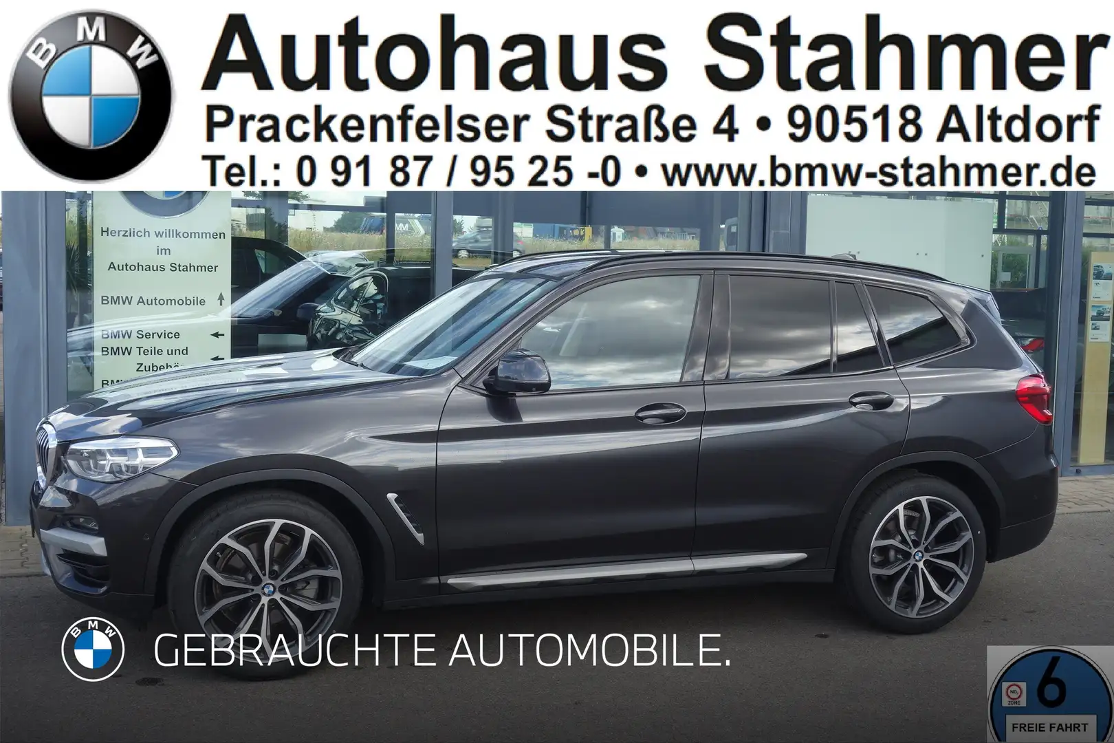 BMW X3 xDrive20d xLine Head-Up DAB LED RFK Shz PDC Gris - 1