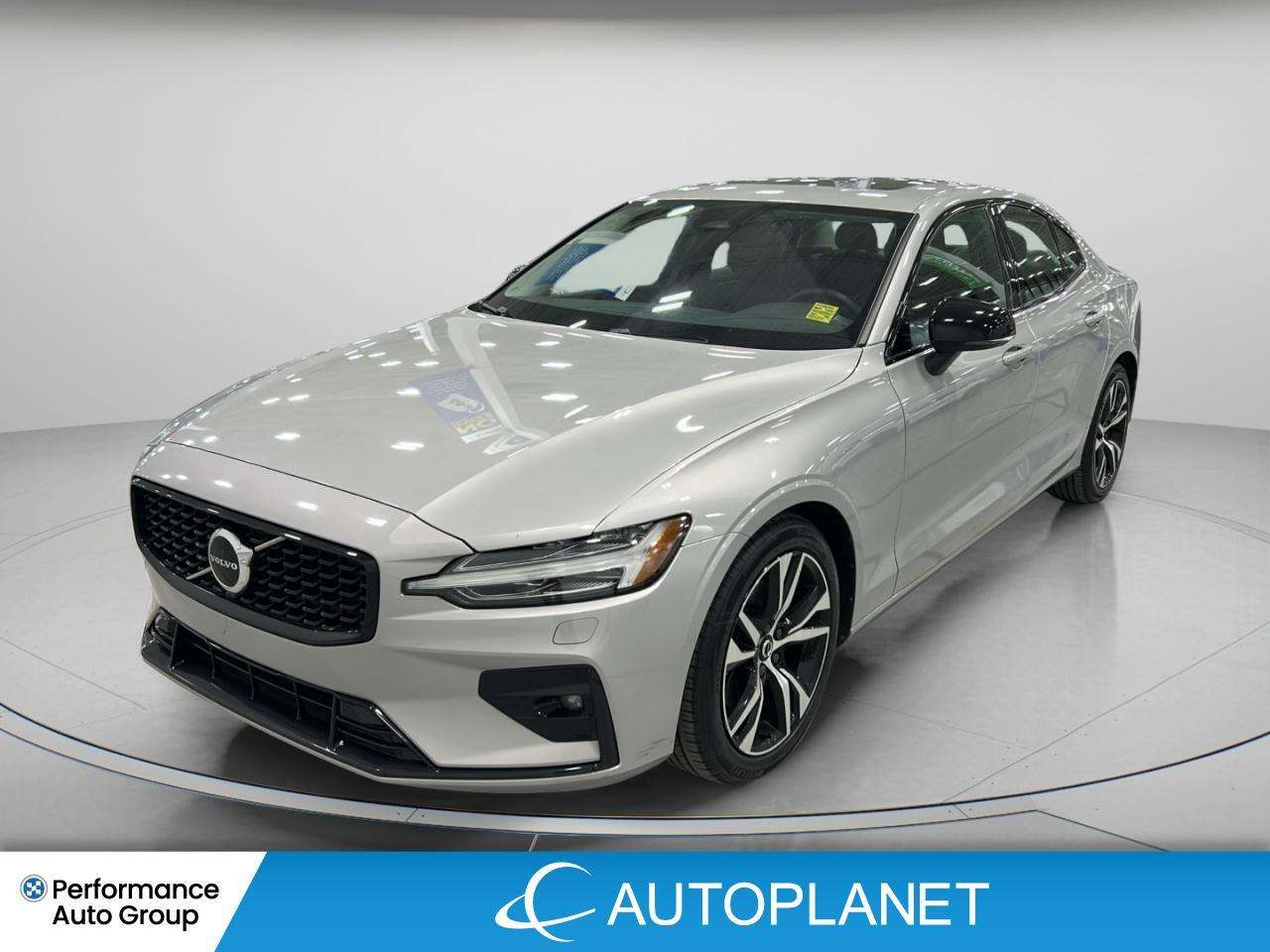 Silver 2024 Volvo S60 Sedan All-Wheel Drive 8-Speed Automatic