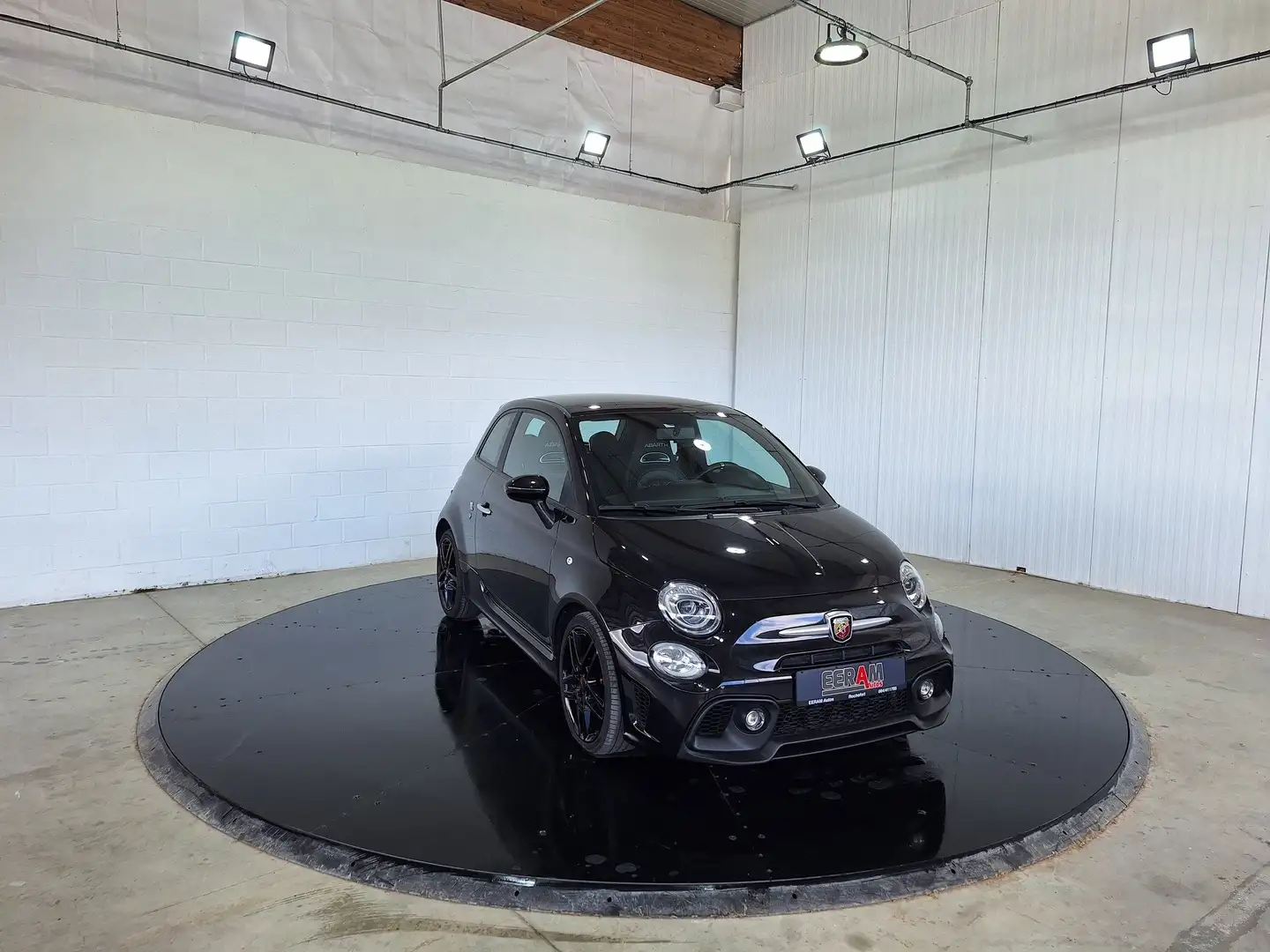 Fiat 500 Abarth 1.4 T-Jet, magnifique état, 12 mois garantie Zwart - 1