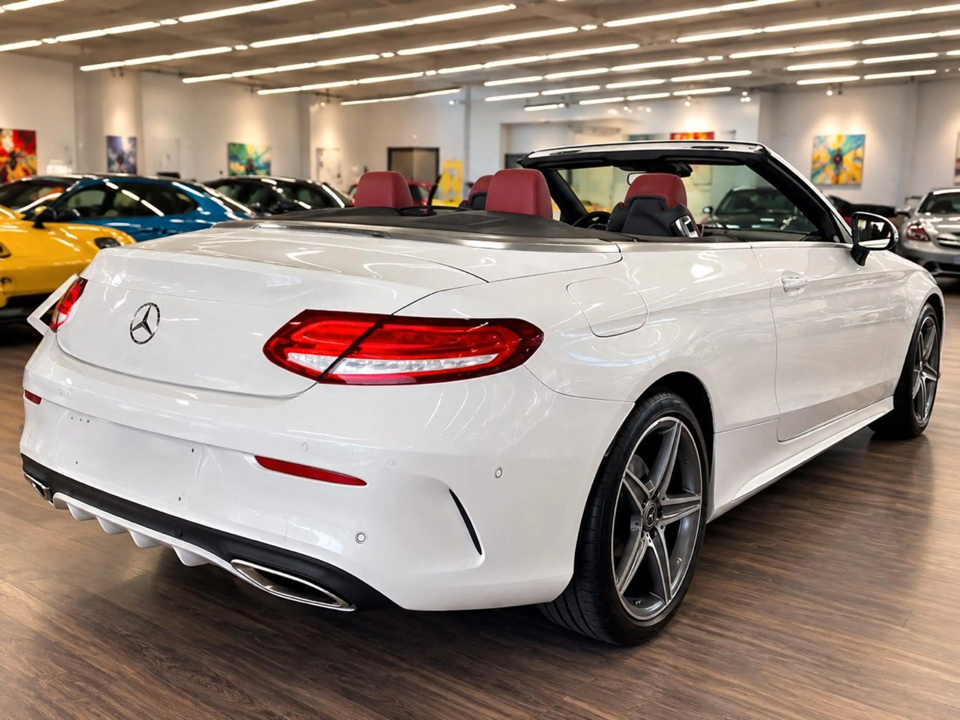 Mercedes-Benz C 300 Cabrio AMG Paket LED Leder Navi Perfekt — photo 5
