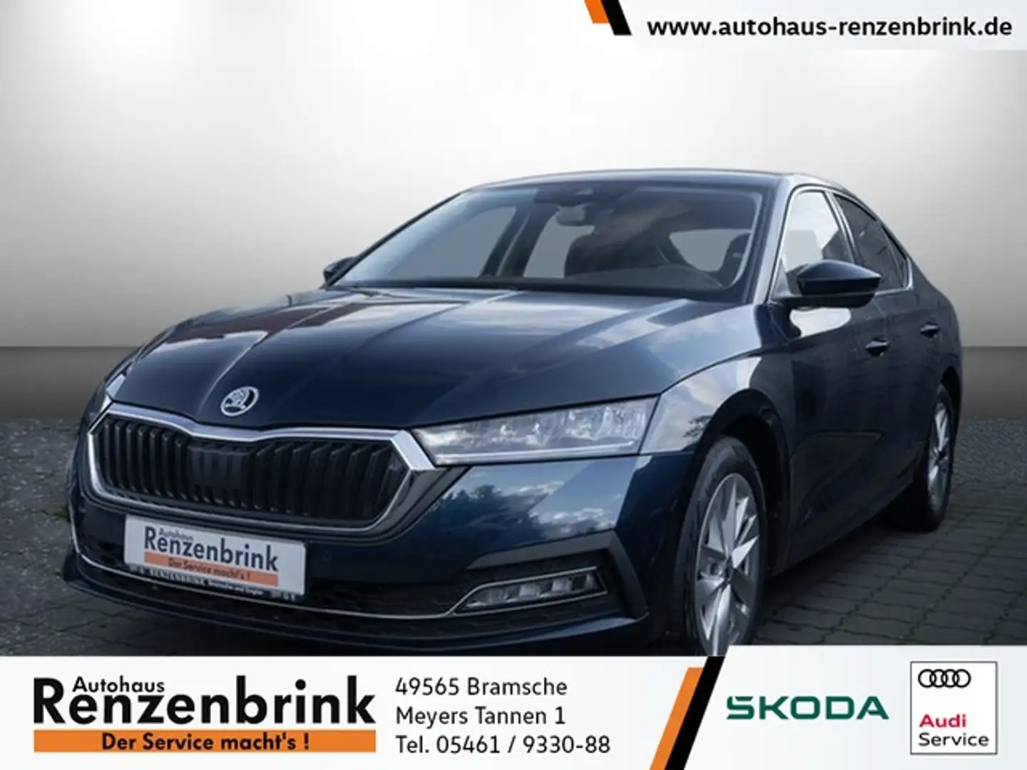 Skoda Octavia Lim. 1.5 TSI Style STANDHZG+HUD+NAVI+LED Blau - 1