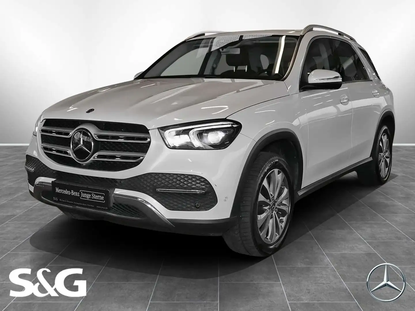 Mercedes-Benz GLE 350 d 4M HEADUP+DISTRO+360°+MEMORY+LED+19" Weiß - 1