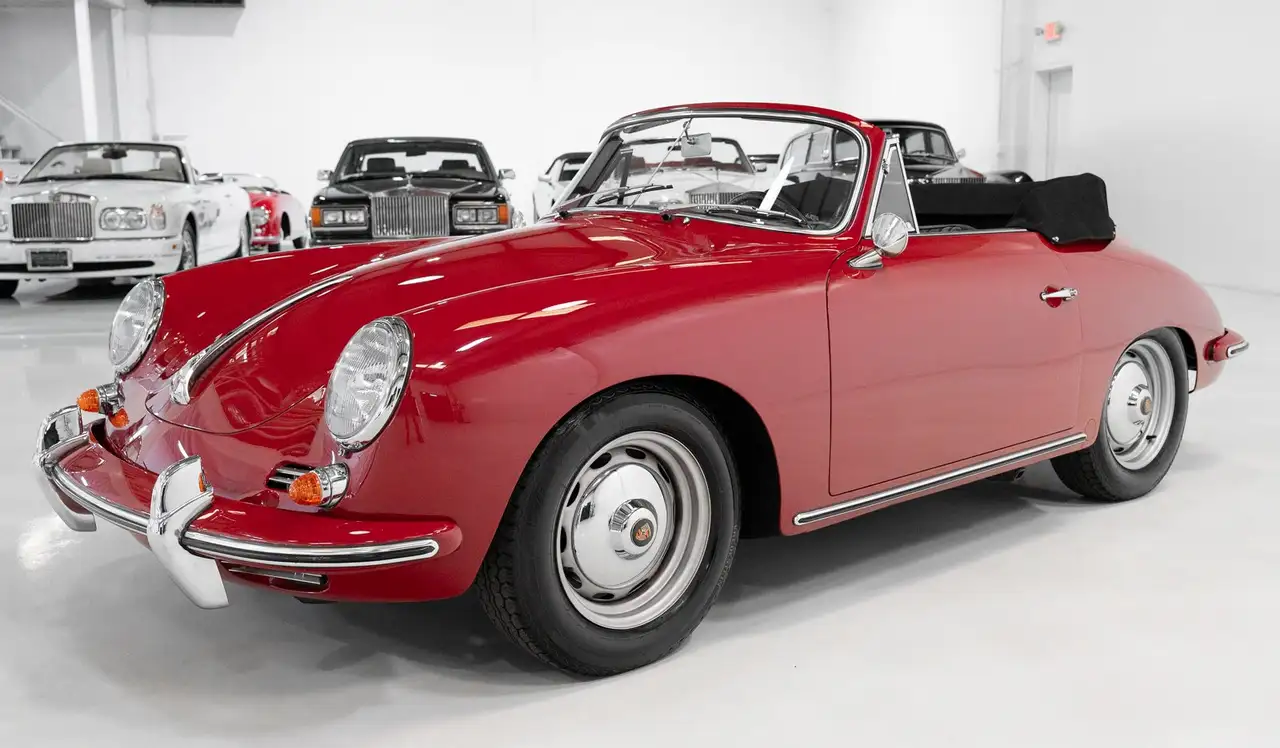 Porsche 356 B 1600 SUPER 90 ‘TWIN GRILLE’ CABRIOLET BY REUTTER Cabriolet, foto 4