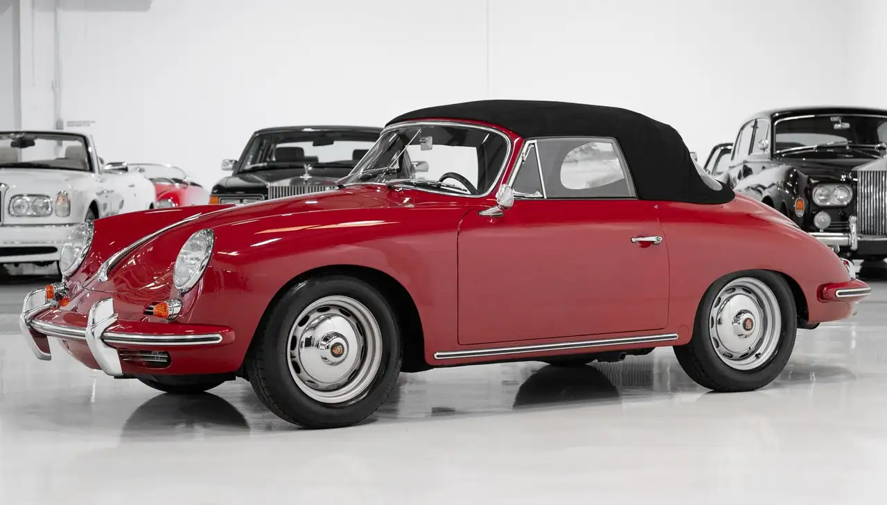 Porsche 356 B 1600 SUPER 90 ‘TWIN GRILLE’ CABRIOLET BY REUTTER Cabriolet, foto 3